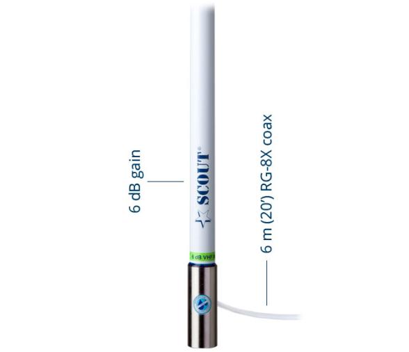 Scout Antena VHF 2,40 m KS-43