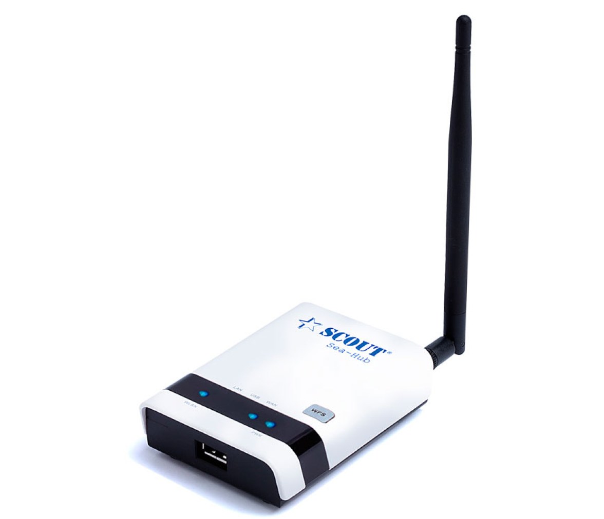 Scout Router Movil Sea Hub WiFi USB