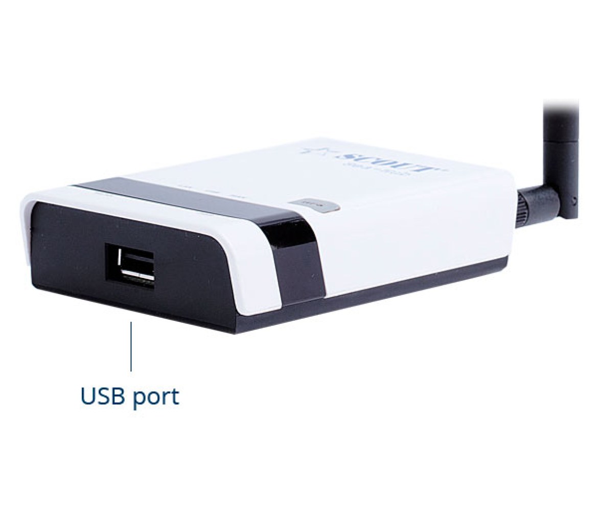 Scout Router Movil Sea Hub WiFi USB