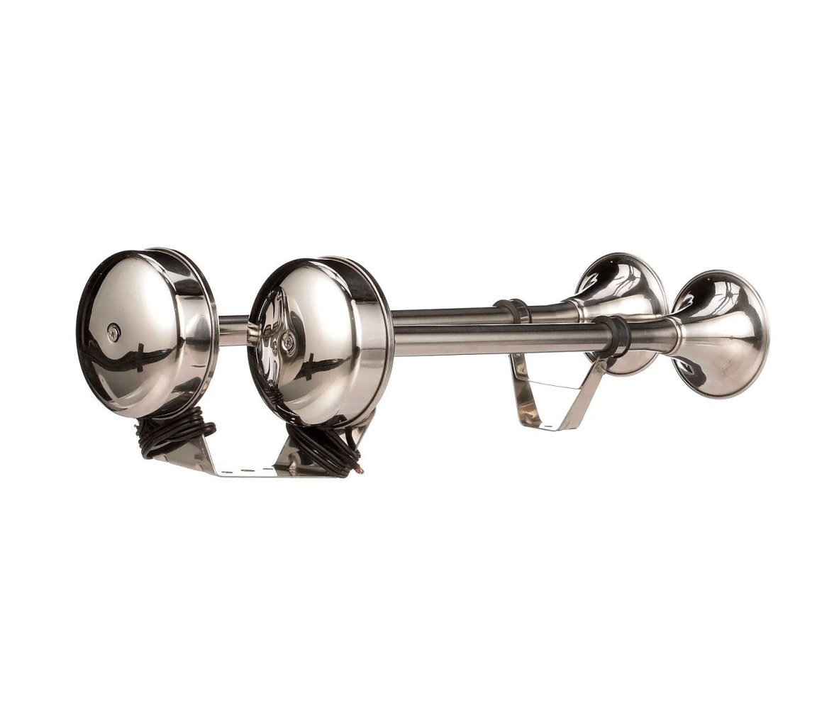 Seachoice Bocina Tubo Inox Doble