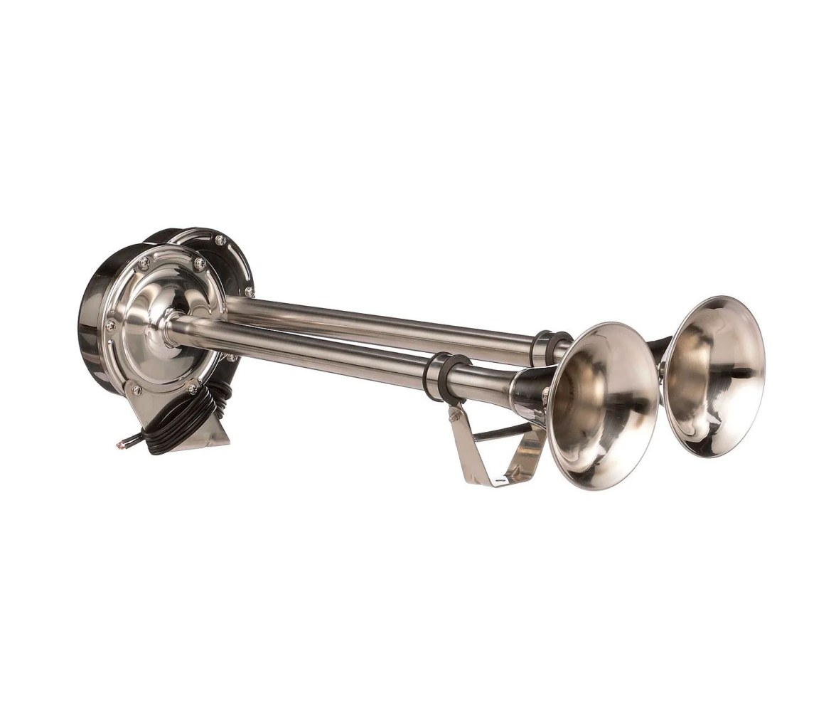 Seachoice Bocina Tubo Inox Doble