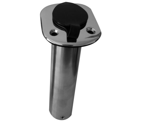 Seachoice Cañero Inox 30 Grados con Tapa