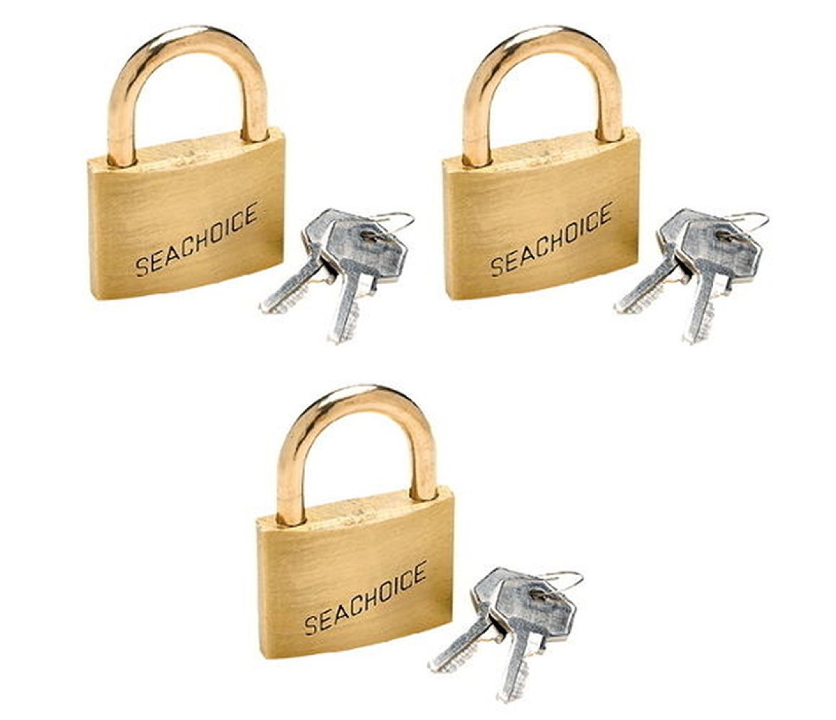 Seachoice Juego 3 Candados Misma Llave