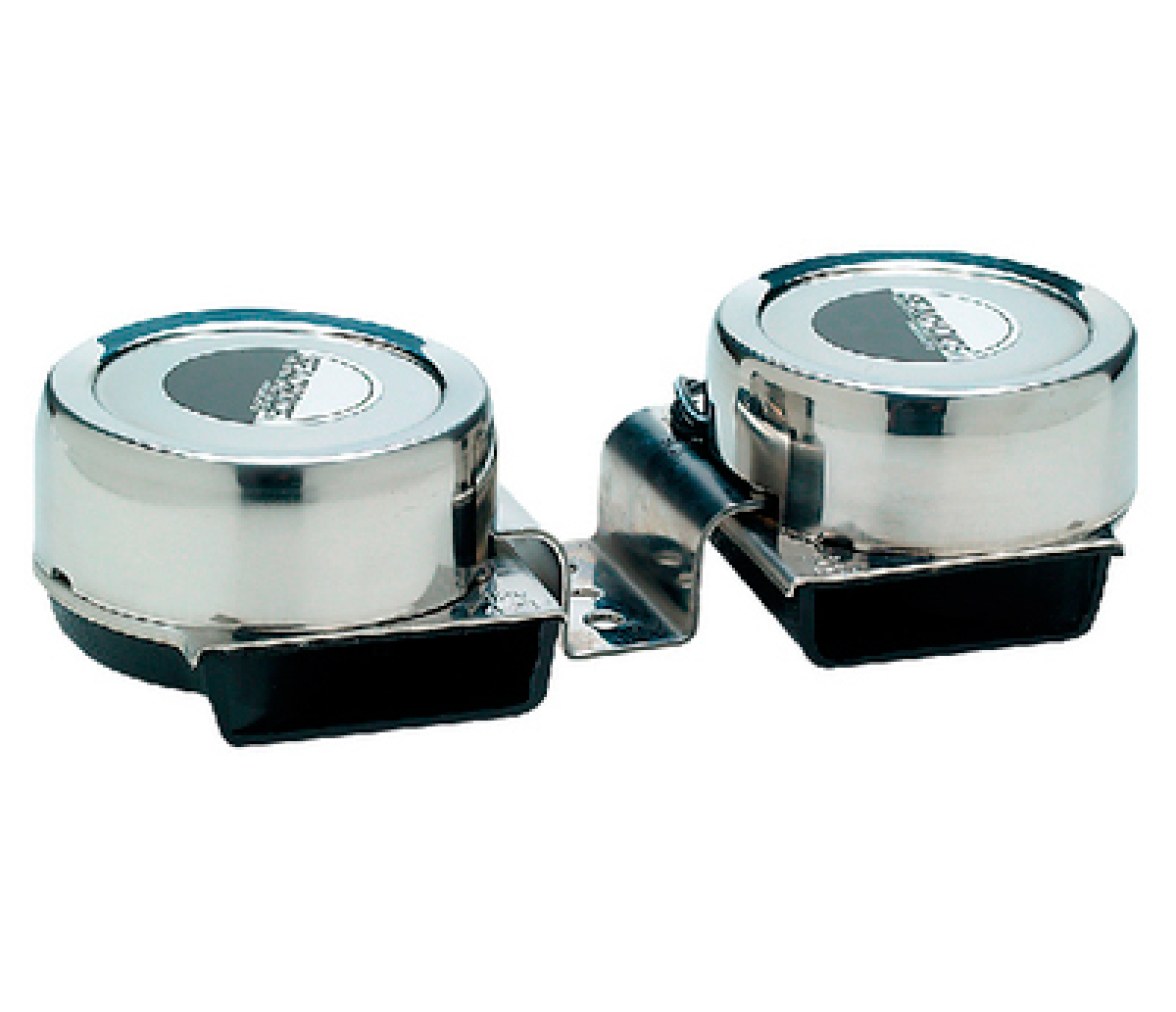 Seachoice Bocina Compacta Inox Doble