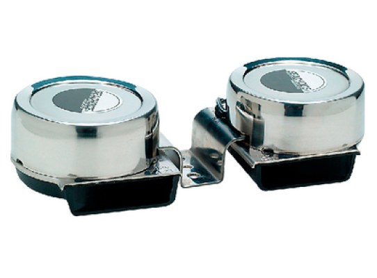 Seachoice Double Compact Stainless Steel Horn