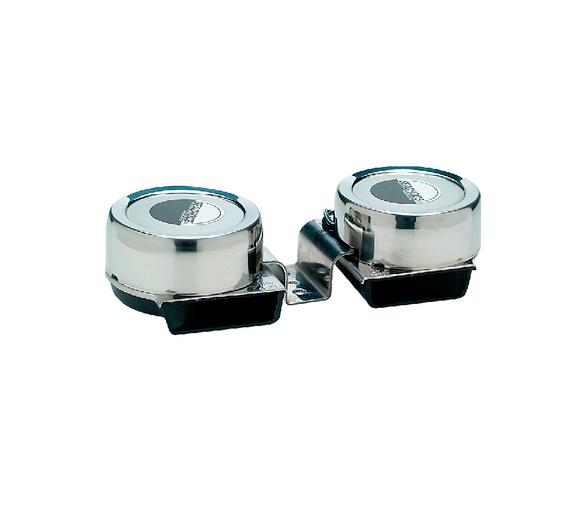 Seachoice Bocina Compacta Inox Doble