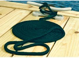 Seachoice Cabo Amarre Nylon Doble Trenzado Azul 9.5 mm