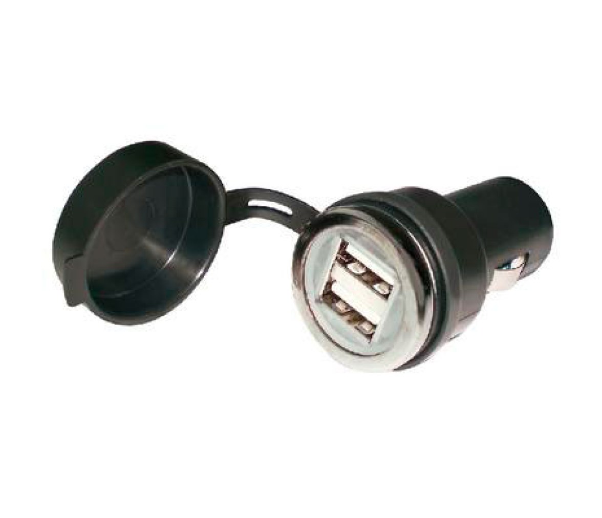 Seachoice Cargador de Mechero USB Doble