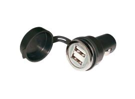 Seachoice Cargador de Mechero USB Doble