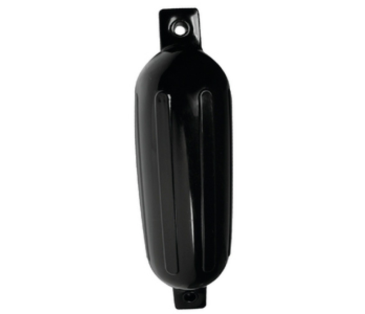 Seachoice Defensa Twin Eye Listada Negra