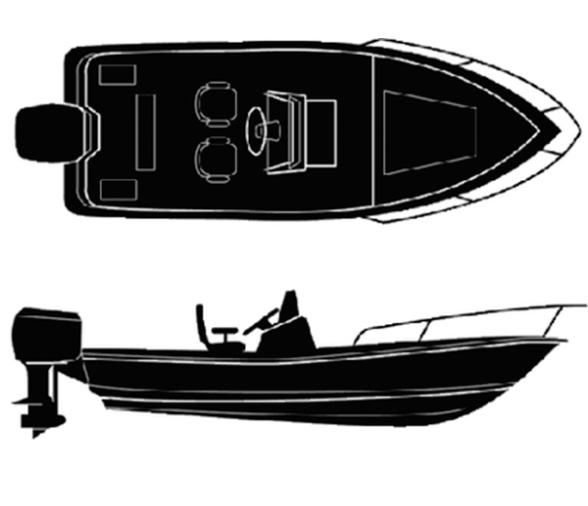 Seachoice Lona para Embarcaciones con Consola Central