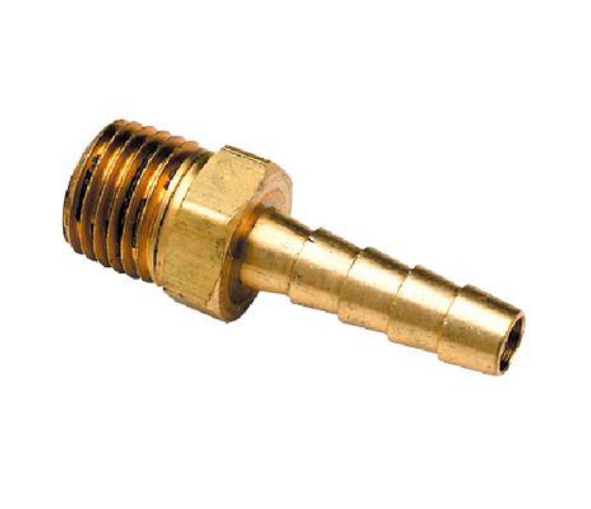 Racor Macho Laton  Rosca 8mm