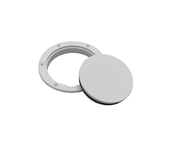 Seachoice Registro Redondo Blanco