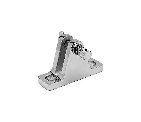 Seachoice Soporte Inox 316 con Pin Extraible para Toldo Bimini