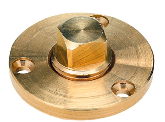 Seachoice Drainage Cap and Base in Bronze and Brass