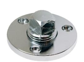 Seachoice Tapon Drenaje y Base en Laton Cromado