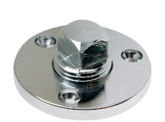 Seachoice Tapon Drenaje y Base en Inox