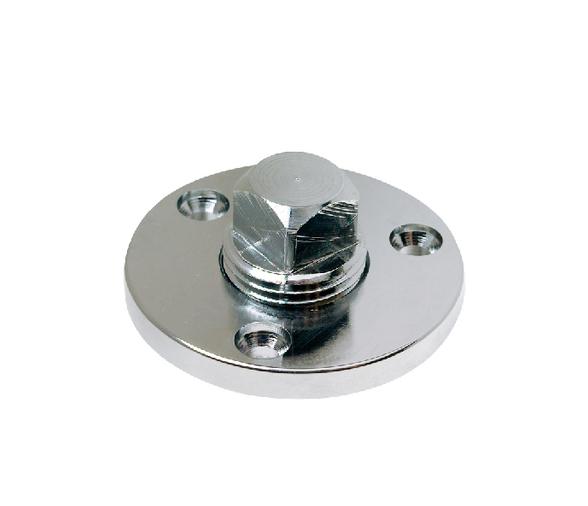 Seachoice Tapon Drenaje y Base en Inox