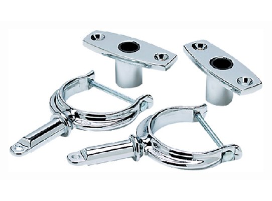 Seachoice Zinc Chromed inkwell and rowlock