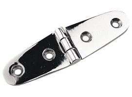 Bisagra Alargada Bronce Cromado