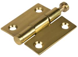 Bisagra Bronce Eje Desmontable