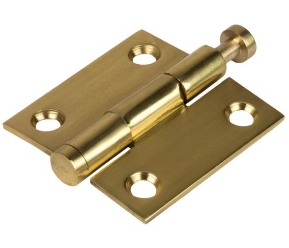 Bisagra Bronce Eje Desmontable