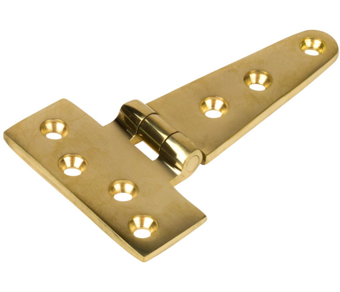 Bisagra Bronce en T 100 mm