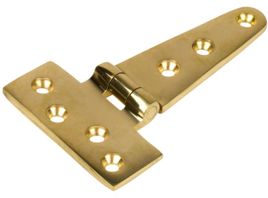 Brass T Hinge 100 mm