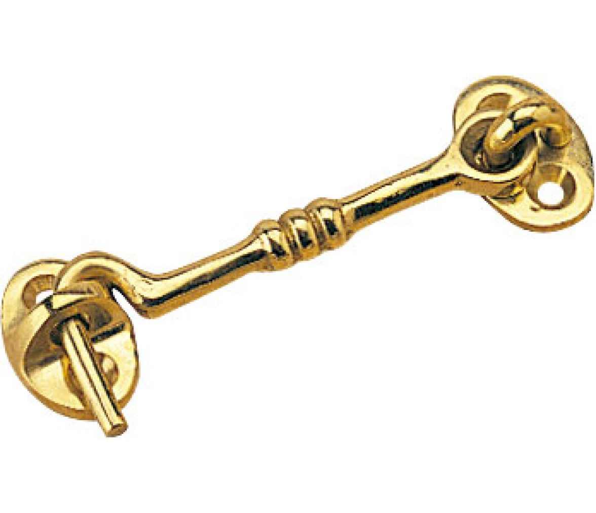 Aldabilla Cerrojo Puerta Bronce Decorativo