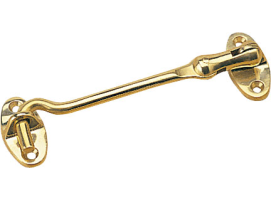 Brass Gooseneck Door Hook