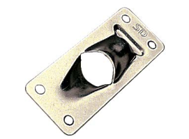 Straight Stainless Exit Plate
