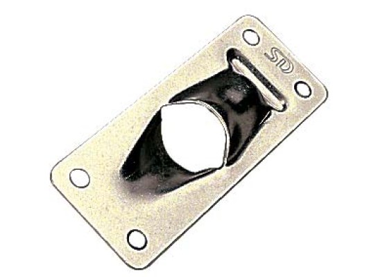 Straight Stainless Exit Plate