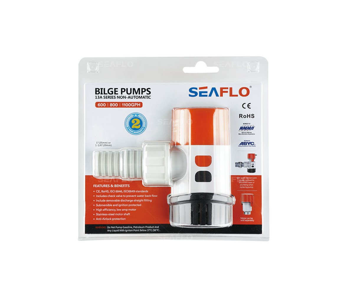 Seaflo Bomba de Achique Manual 13A - 12V