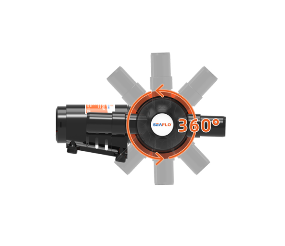 Seaflo Bomba de Agua Ducha y Aguas residuales 12V