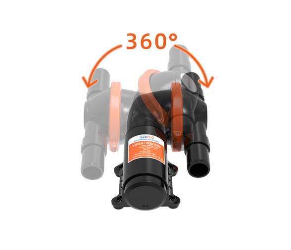 Seaflo Bomba de Agua Ducha y Aguas residuales 12V