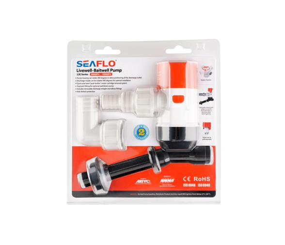 Seaflo Bomba de Recirculación de Vivero 12V