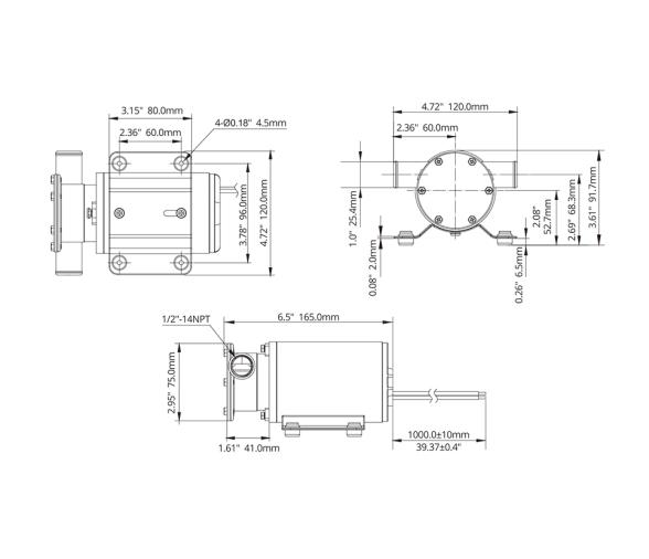 Seaflo Bomba de Lastre 50LPM