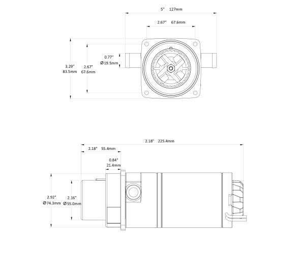 Seaflo Bomba para Inodoro Electrico 12V