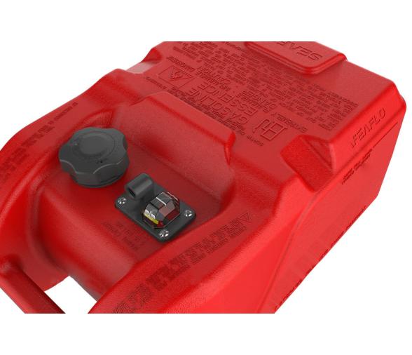 Seaflo Depósito de Combustible 24L con Indicador.