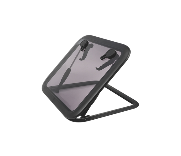 Seaflo Escotilla de cubierta cuadrada - Serie 01 Negro