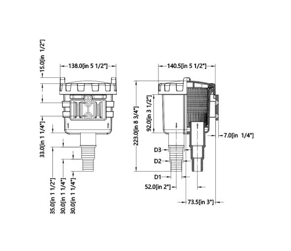 Seaflo Filtro de Agua SF-SWF003