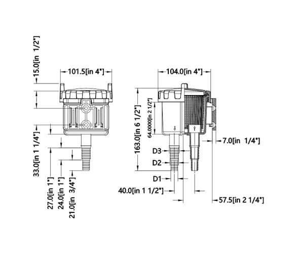 Seaflo Filtro de Agua SF-SWF004