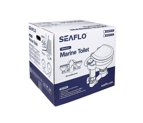 Seaflo Inodoro Eléctrico SFMTE1-02 Compacto