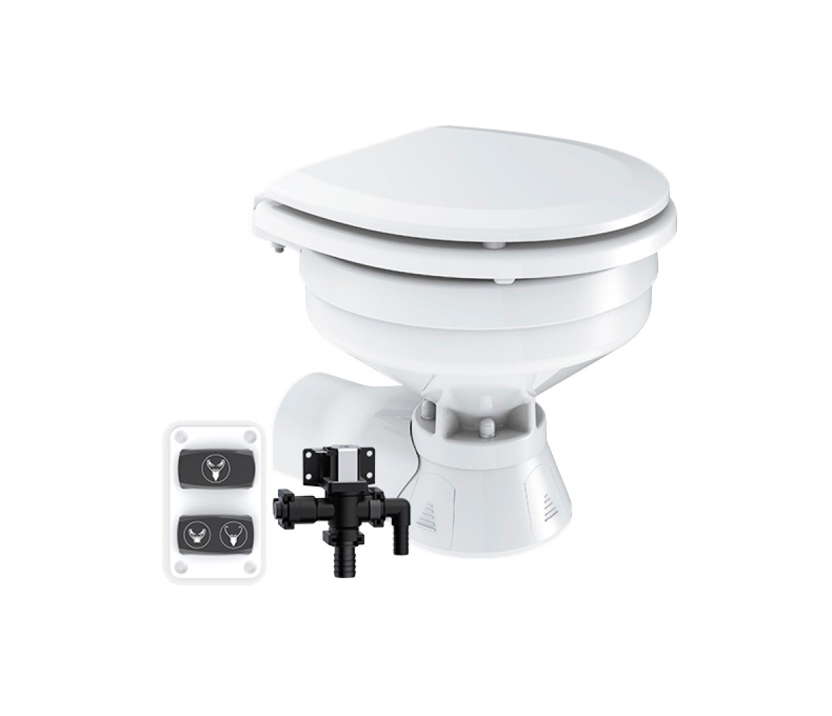 Seaflo Inodoro Eléctrico SFMTE1-03 Compacto