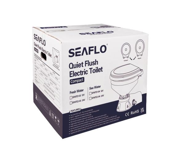 Seaflo Inodoro Eléctrico SFMTE1-03 Compacto