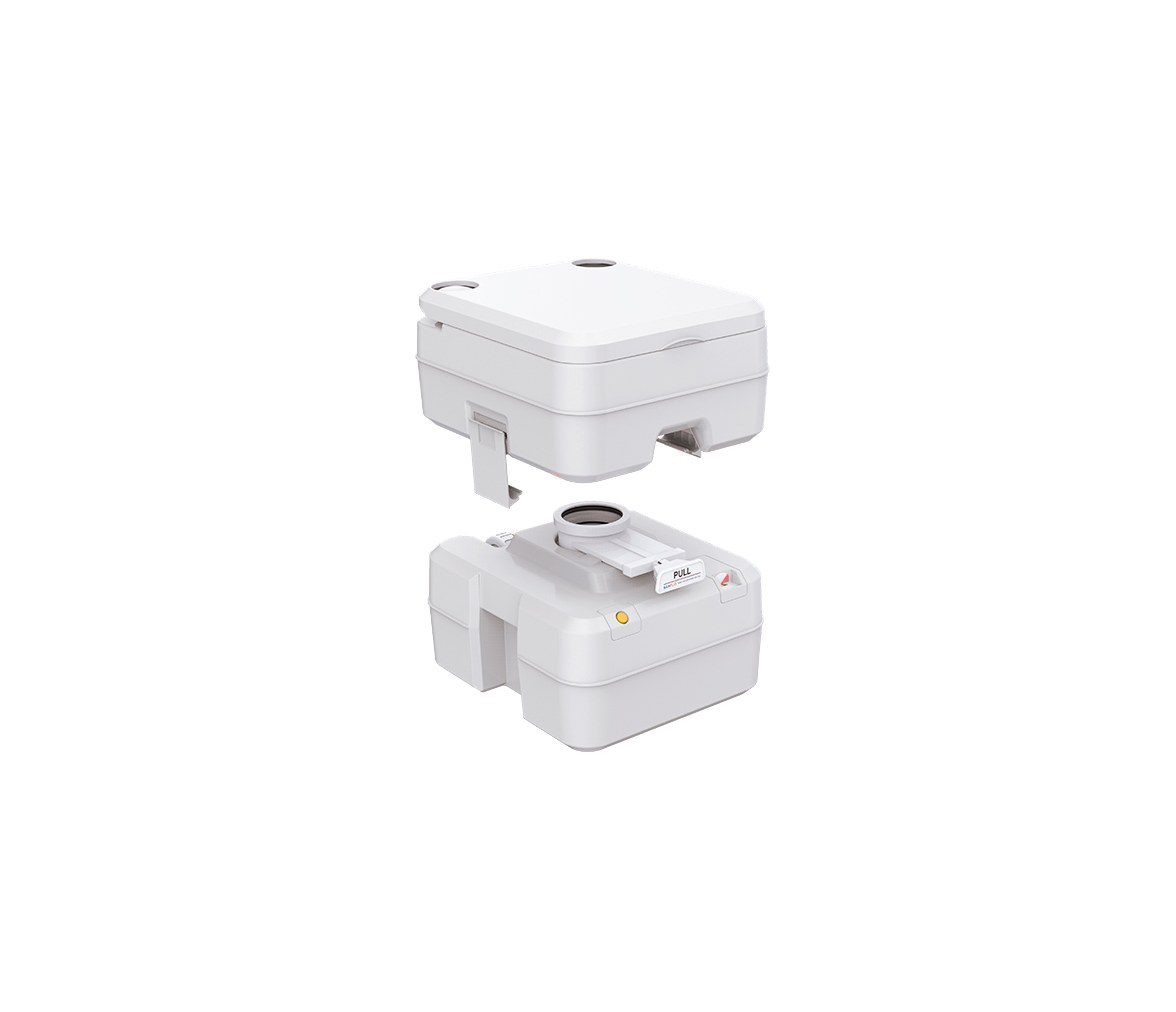 Inodoro WC Quimico Portatil Multifuncional 20L