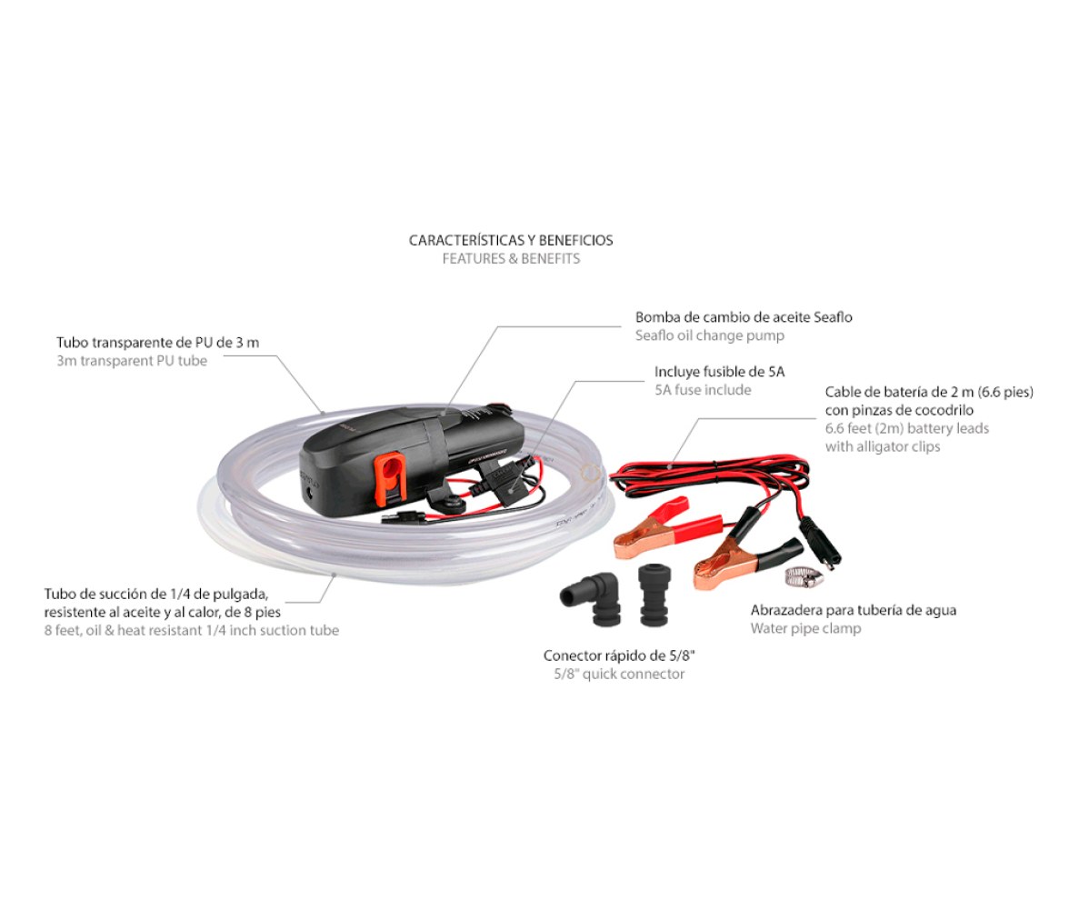 Seaflo Kit Cambiador de Aceite