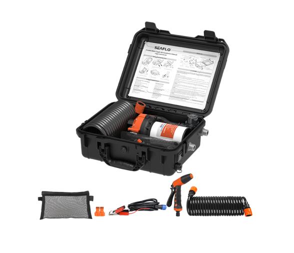 Seaflo Kit Portatil Bomba Agua a Presion 5GPM - 18,9 LPM