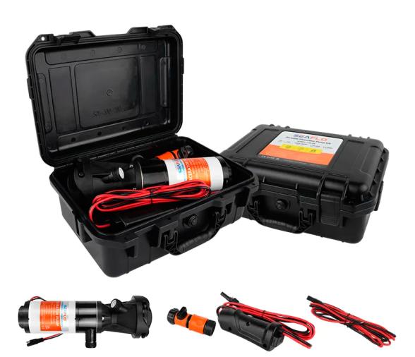 Seaflo Kit Portátil Bomba Maceradora 45 LPM