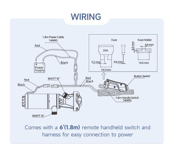 Seaflo Kit Portátil Bomba Maceradora 45 LPM